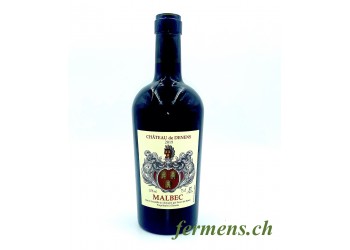 Vin rouge "Malbec" Château de Denens 75cl