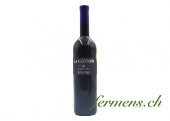 Vin rouge Gamaret nature sans sulfite 2020, La Capitaine, 75cl