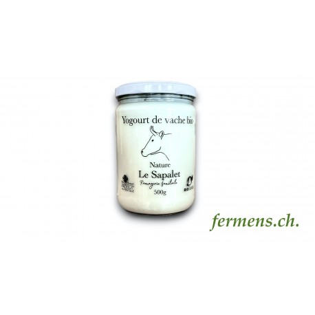 Yogourt nature vache (500gr)